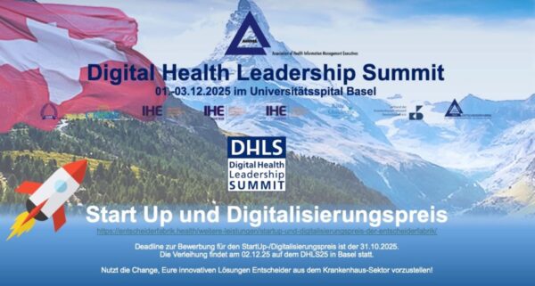 Dead Line 31.08.2025:  Bewerbung für den Startup und Digitalisierungspreis